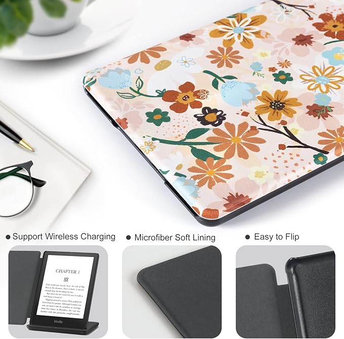 COBAK Kindle Case Tangerine Jasmine