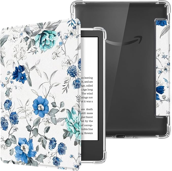 COBAK Kindle Case Indigo Floral Harmony