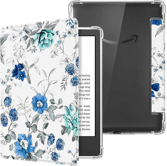 COBAK Kindle Case Indigo Floral Harmony