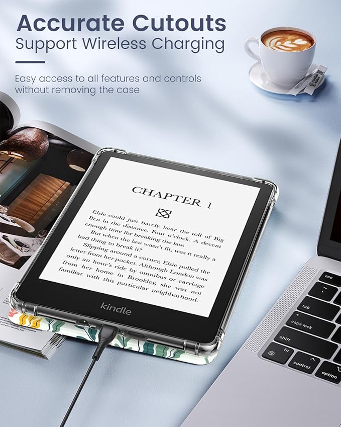 COBAK Kindle Case Flowers