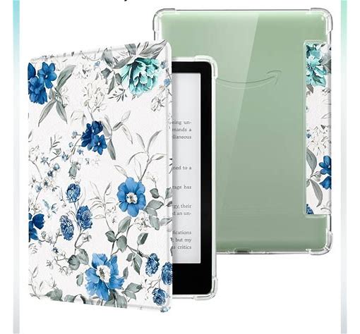 COBAK Kindle Case Indigo Floral Harmony