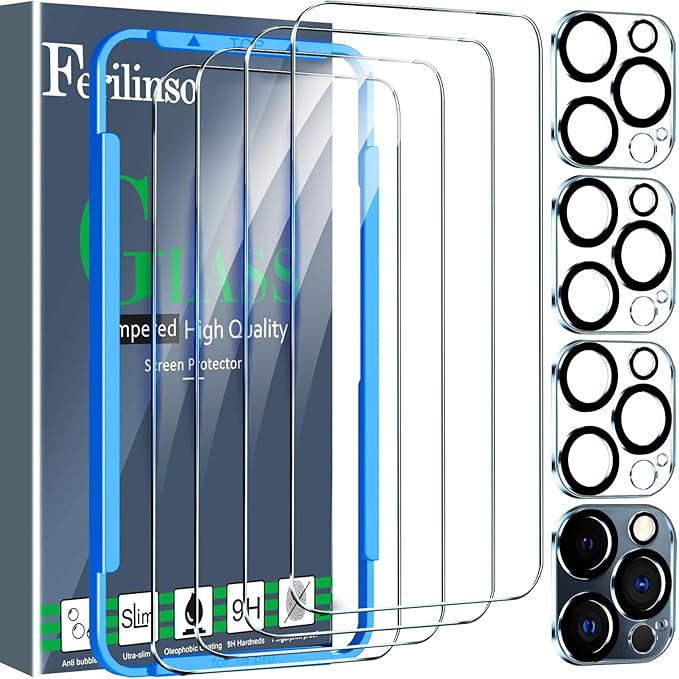 iPhone 15 Pro Max 4 Pack Screen Protector