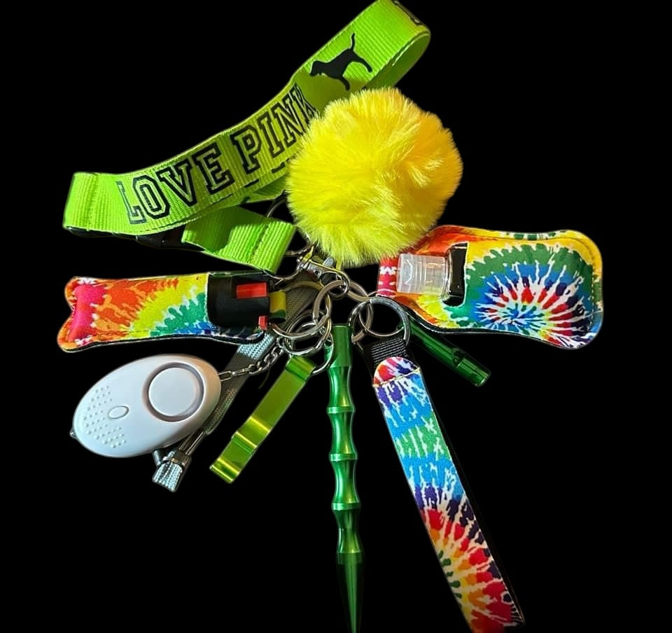 Self-Defense Keychain Lanyard