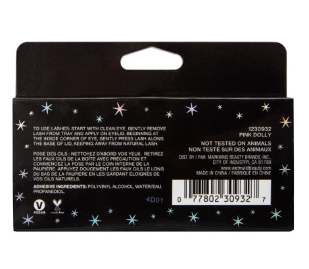 False Lashes - Black & Pink