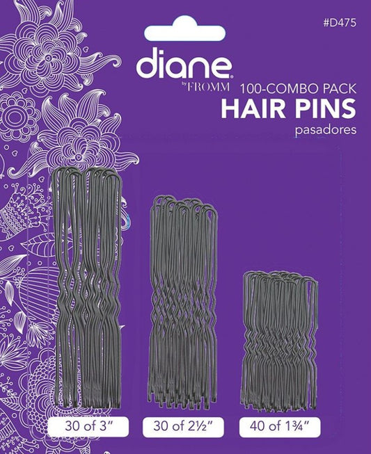 HAIR PINS BLACK 100-PACK
