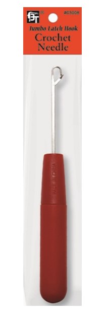 JUMBO LATCH HOOK CROCHET NEEDLE